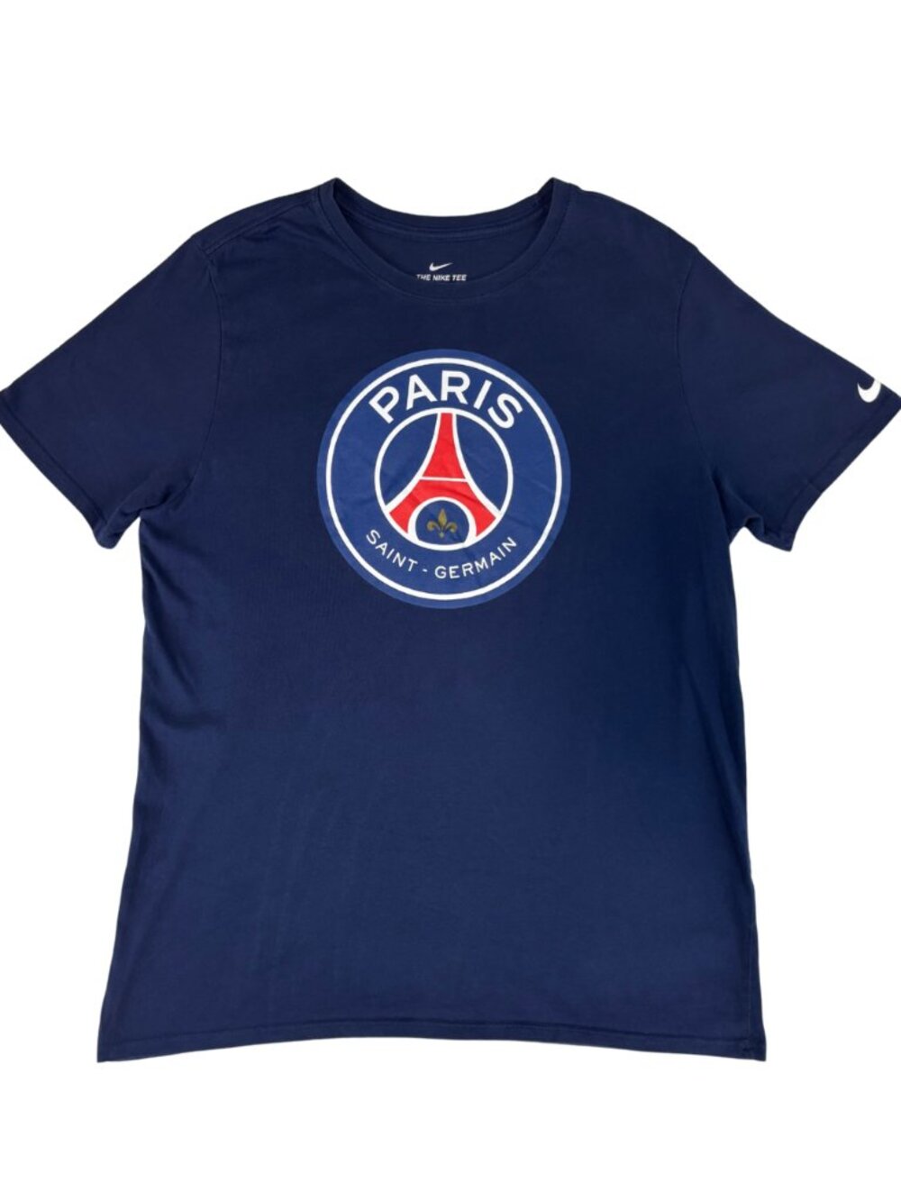 The Nike Tee Men's Paris Saint-Germain Football Club Tee in Navy Size XL